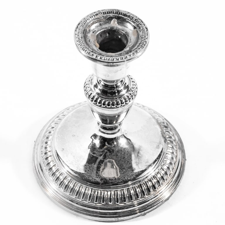 FOUR BIRKS STERLING CANDLESTICKS - 7