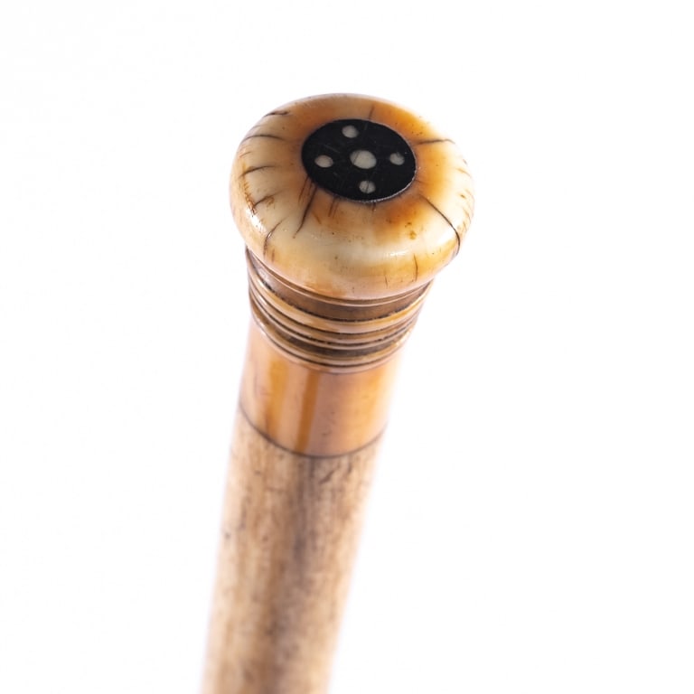 WHALER MADE WALKING STICK - 2