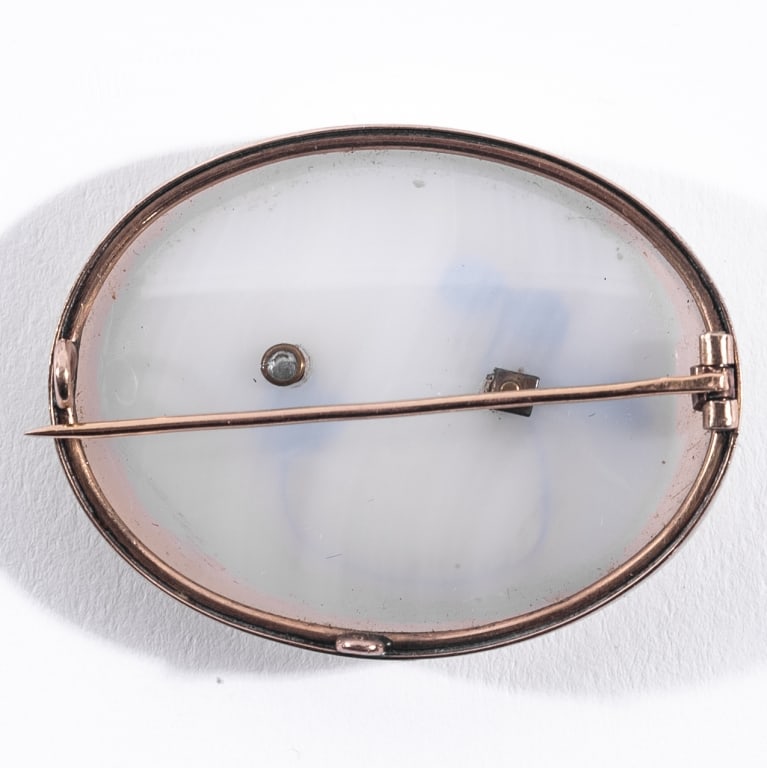 10KT GOLD BROOCH - 3