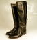 Leather riding boots