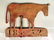 Weathervane cow