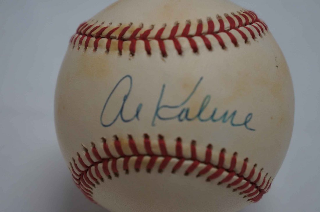 Alkaline Autographed Baseball (1 of 6)