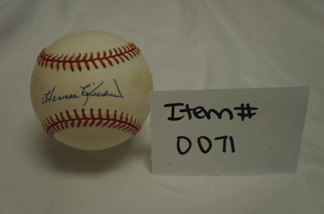 Harmon Killabrew Autographed Baseball (1 of 4)