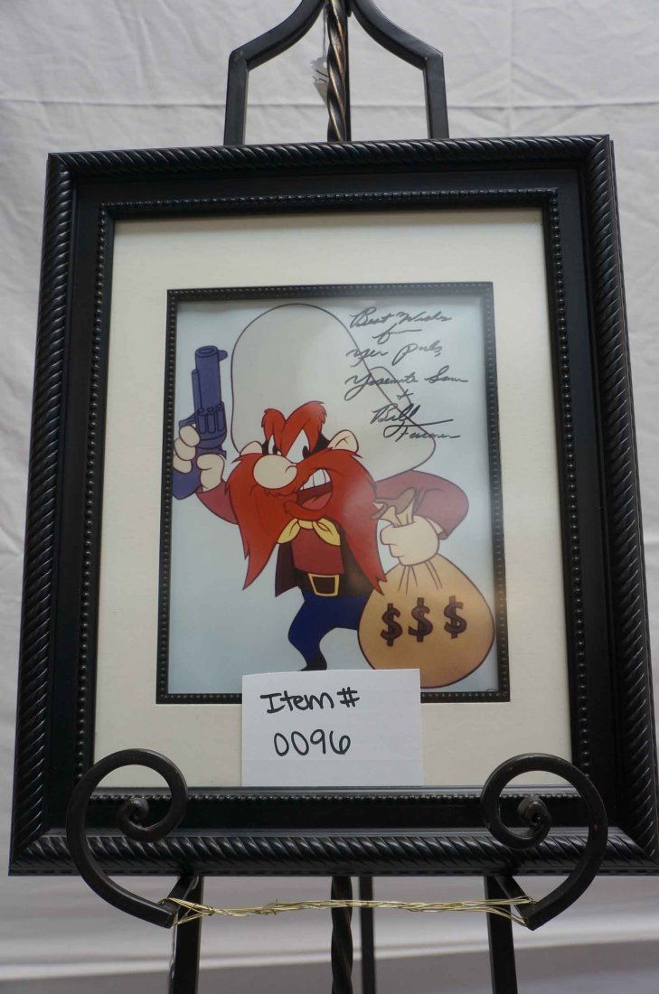 YosemiteSam Voiced By Bill Farmer 8x10 Signed photo (1 of 4)