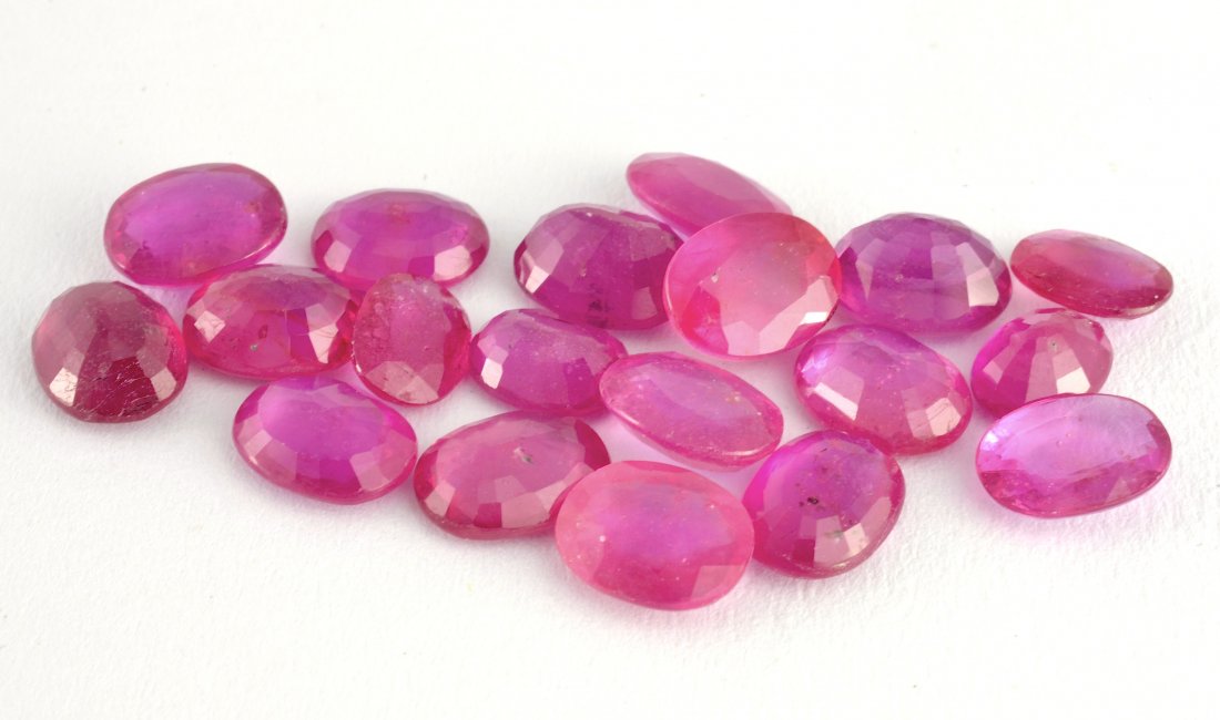 40.00 ct Ruby Parcel Appraised Value: $4,990 (1 of 2)