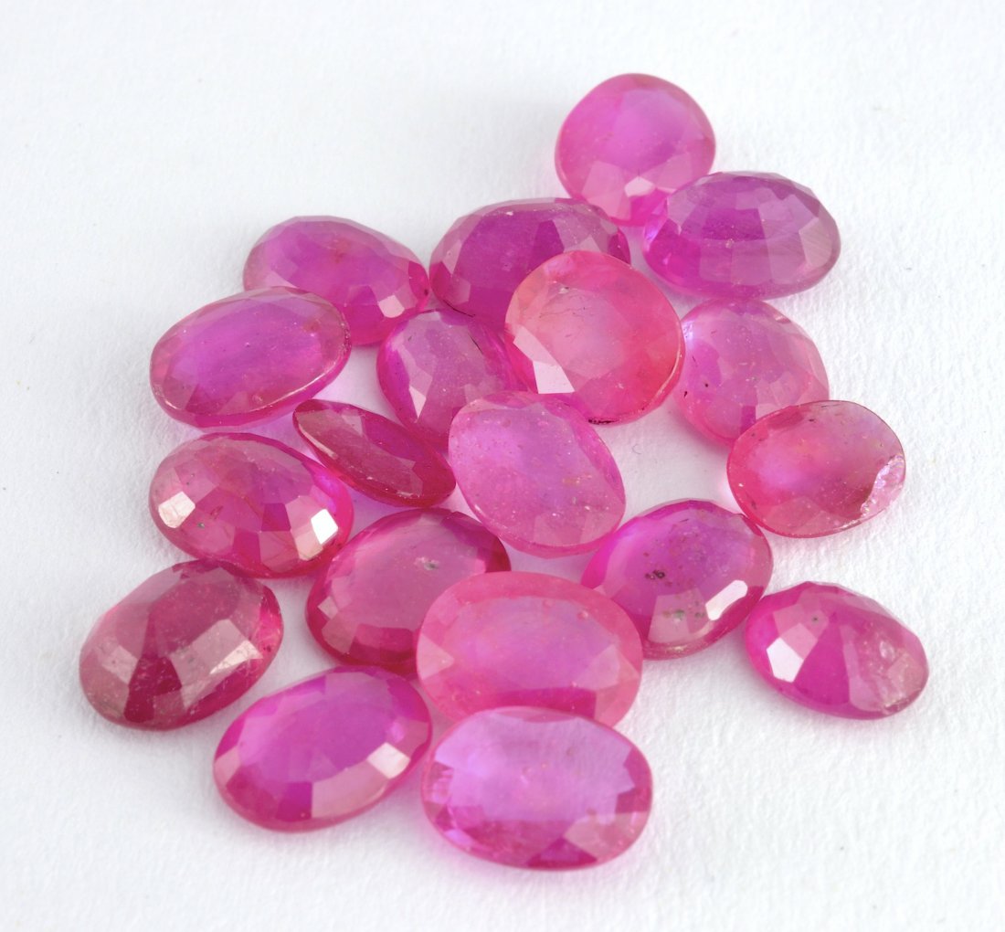 40.00 ct Ruby Parcel Appraised Value: $4,990 (1 of 2)