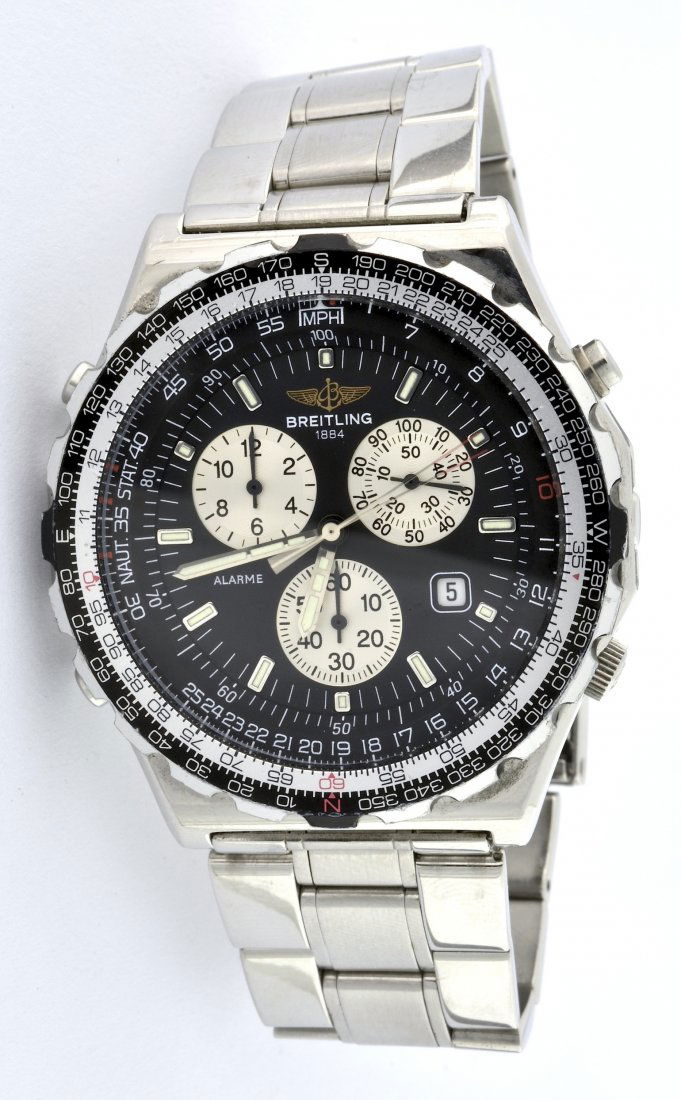 Breitling 1884 Stainless Steel Watch (1 of 2)