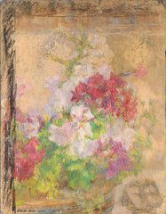 Ernest QUOST (1844-1931) Fleurs Ensemble de past: Ernest QUOST (1844-1931) Fleurs Ensemble de pastels, signés du cachet d'atelier Ensemble of pastels, signed with the artist's stamp