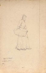 Ernest QUOST (1844-1931) Études de personnages En: Ernest QUOST (1844-1931) Études de personnages Ensemble de crayons sur papier, signés du cachet d'atelier Ensemble of pencils on paper, signed with the artist's stamp