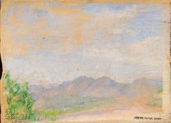 Ernest QUOST (1844-1931) Paysages Ensemble de pas: Ernest QUOST (1844-1931) Paysages Ensemble de pastels, signés du cachet d'atelier Ensemble of pastel, signed with the artist's stamp