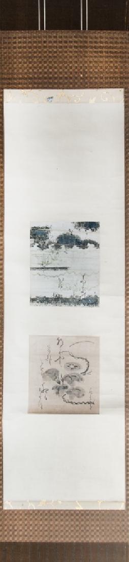 TWO SCROLL INK PAINTINGS(25) (1 of 4)