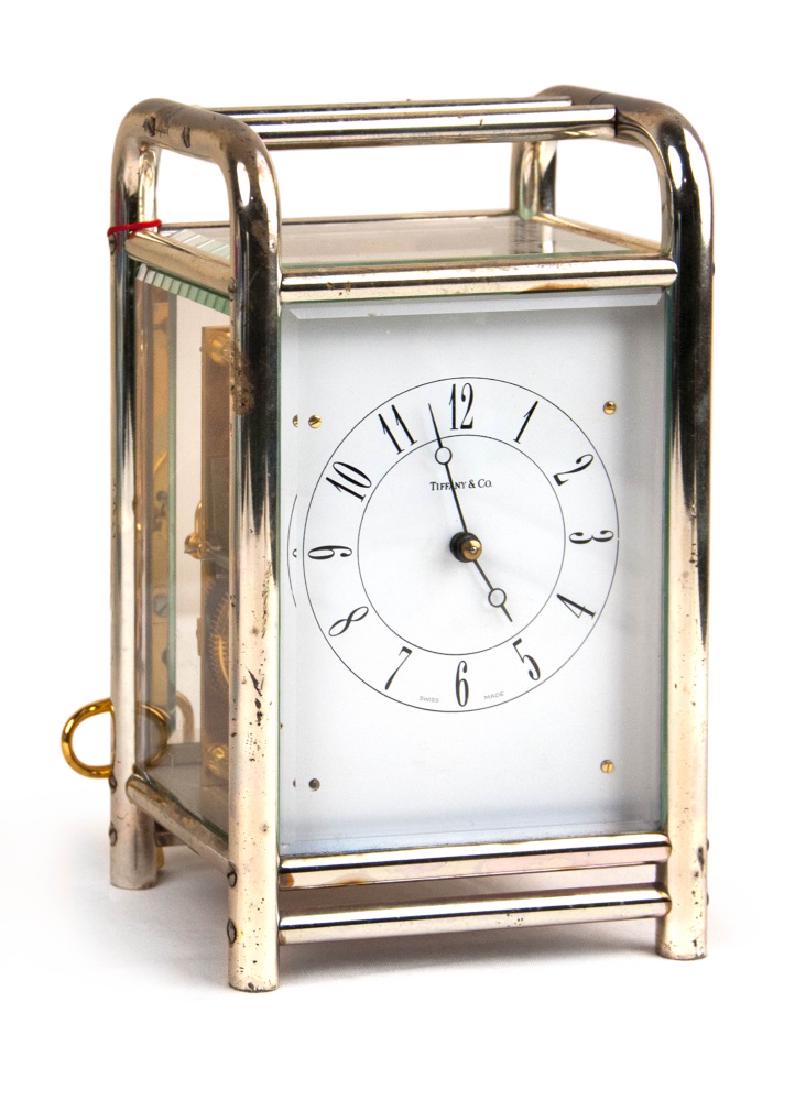 TIFFANY & CO.  "JEAN ROULET" MINATURE CLOCK (1 of 2)
