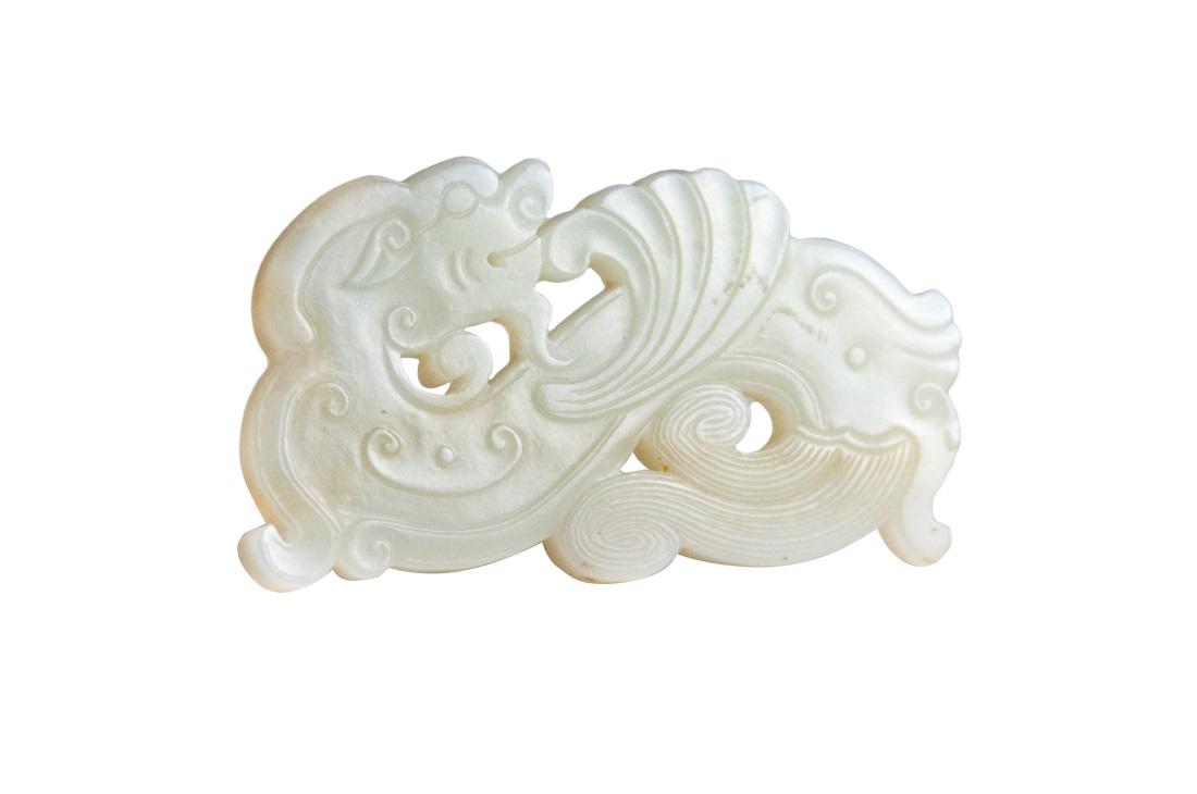 MING DYNASTY PIXIU JADE TOGGLE (1 of 1)
