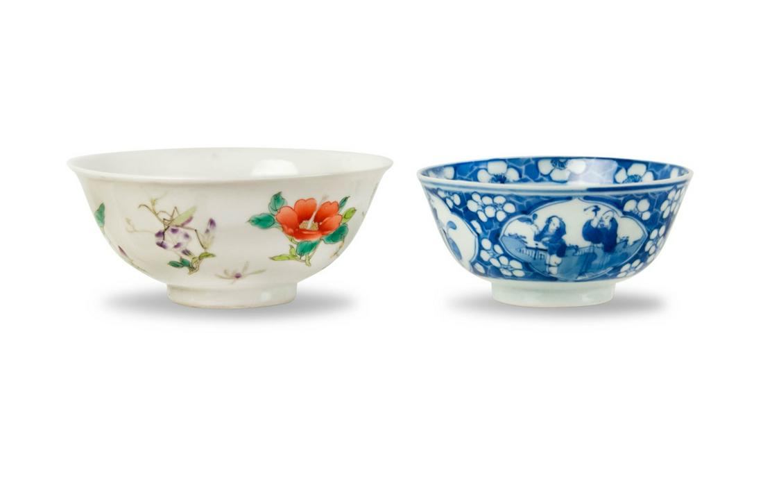 PAIR OF CHINESE REPUBLIC BOWLS (1 of 12)