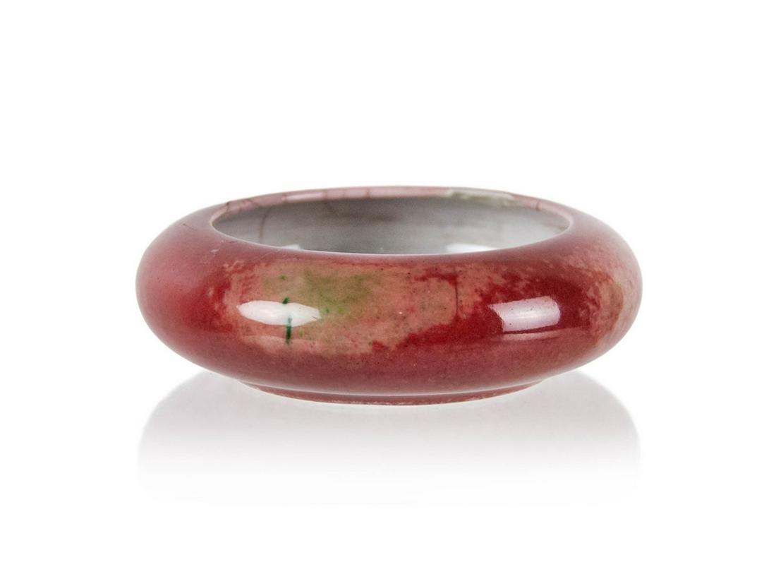 CHINESE PEACH BLOOM GLAZED BRUSH WASH KANGXI (1 of 17)