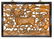 GILDED QILING WOOD CARVED WALL HANGING