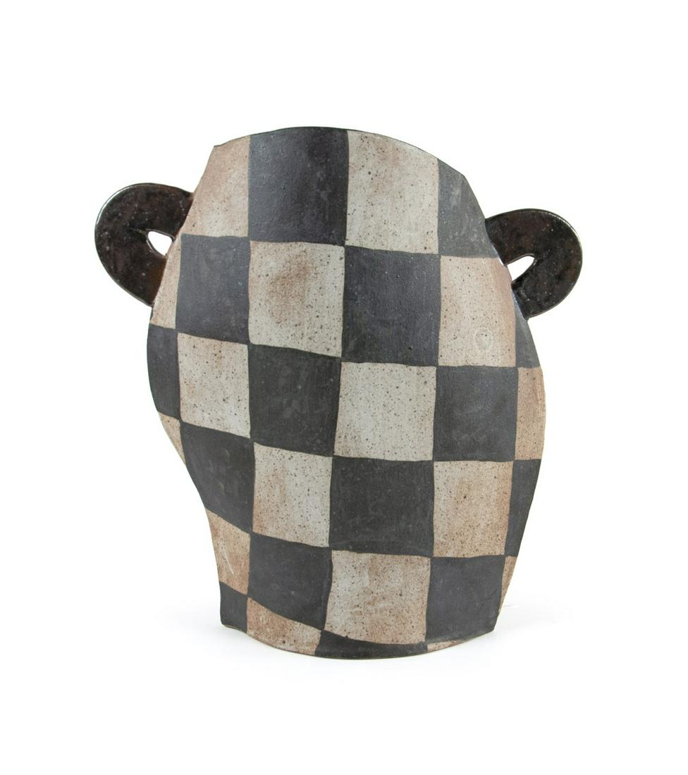 KAZUKO MATTHEWS CERAMIC VASE "TEA POT" (1 of 3)