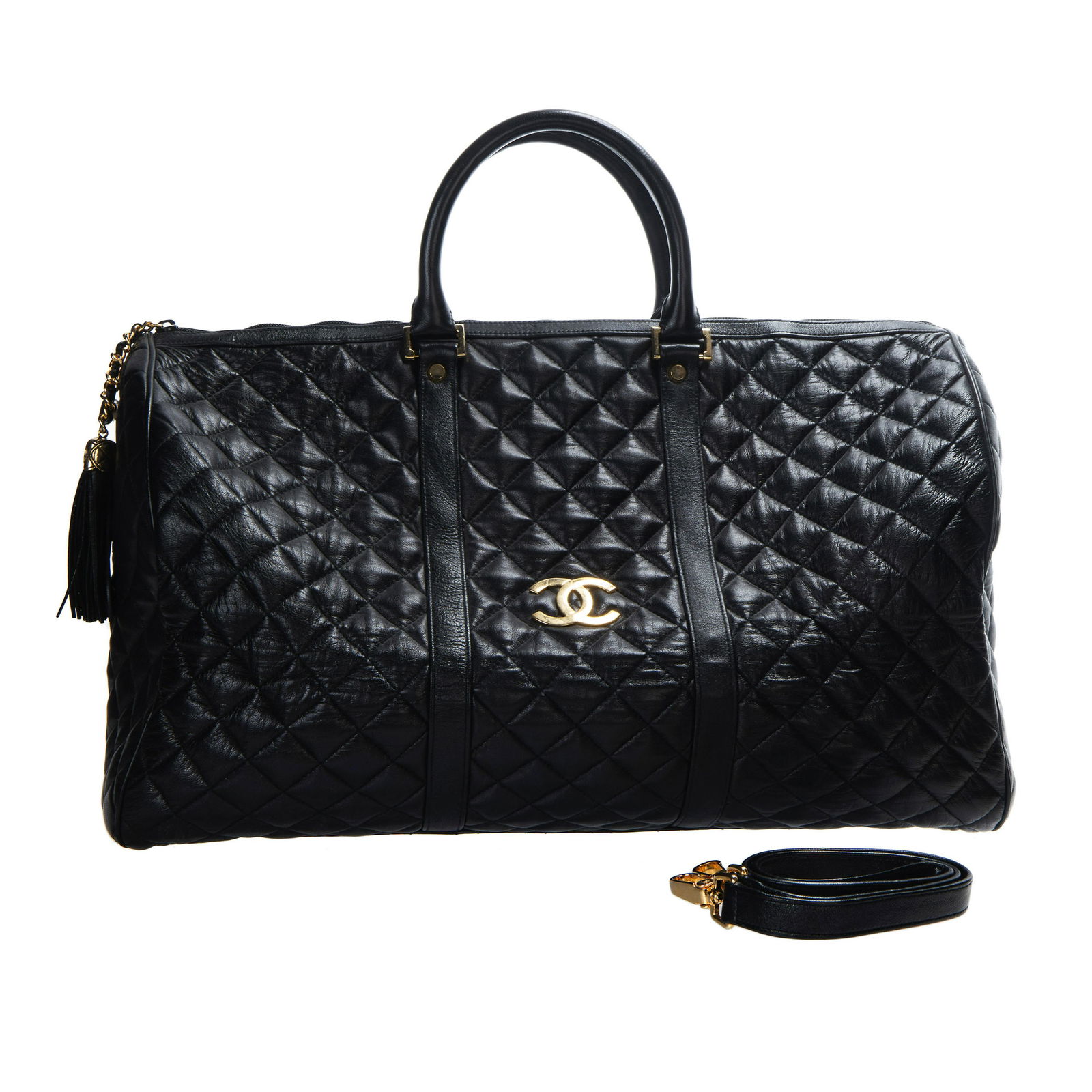 CHANEL"STYLE" QUILTED LEATHER BAG (1 of 6)