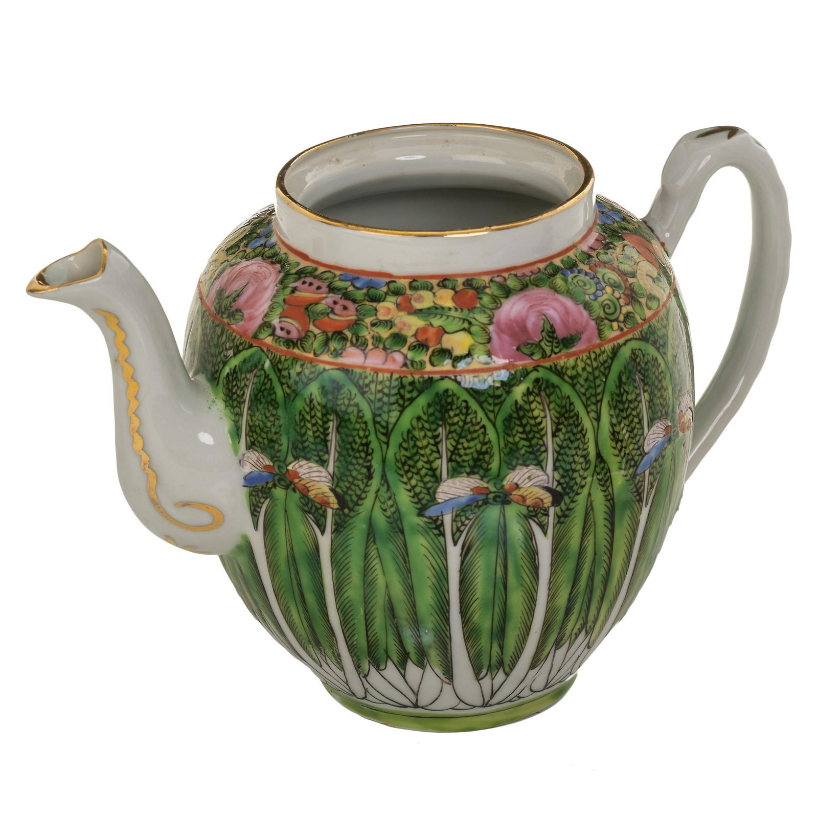 FAMILLE VERTE TEA POT (1 of 6)