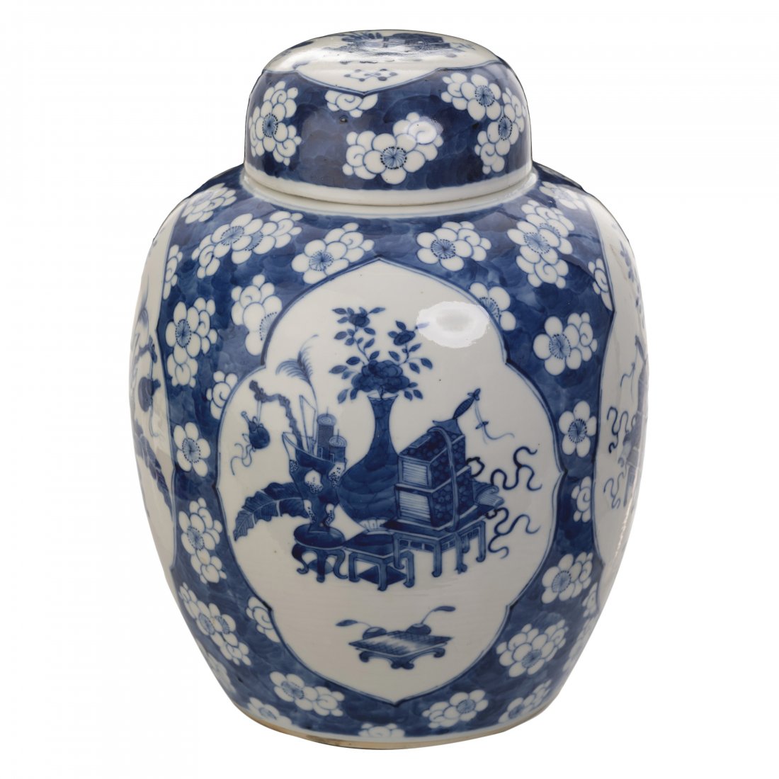 BLUE AND WHITE BLOSSOM JAR (1 of 7)