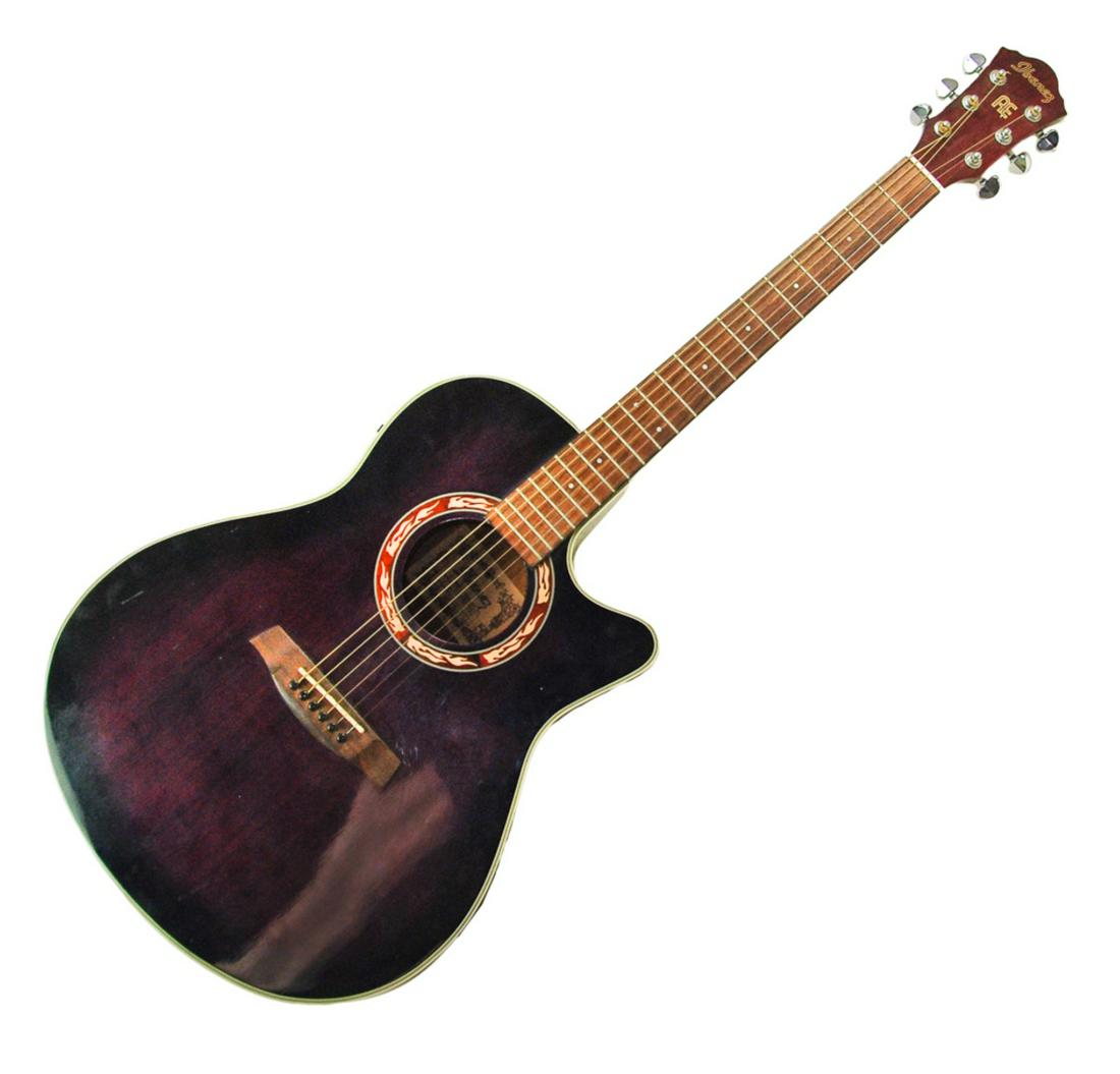 IBANEZ KOREA  MODEL:  AEF18TV5-OP-03 WITH BAG (1 of 1)