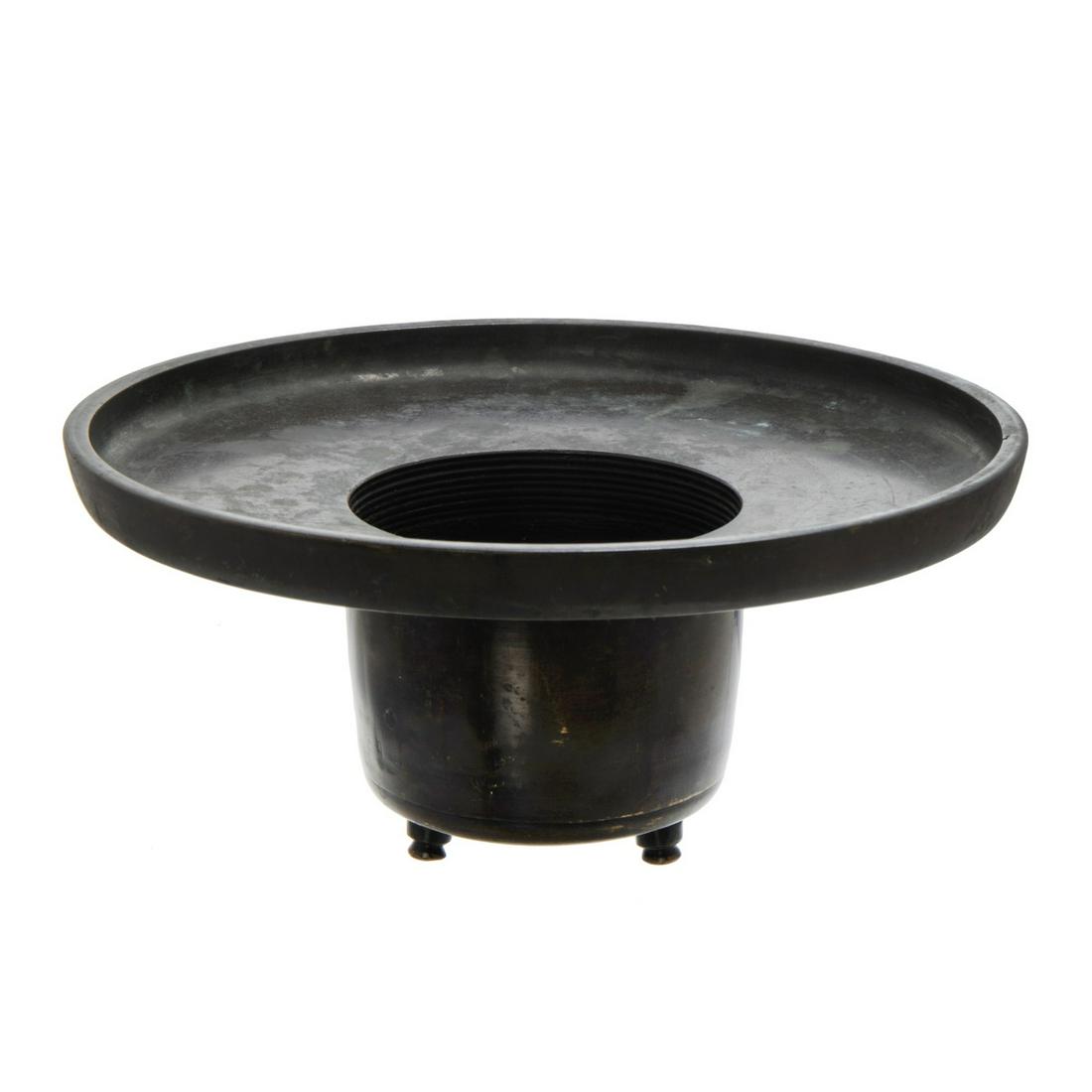 JAPANESE BRONZE VASE /PLATE (1 of 6)