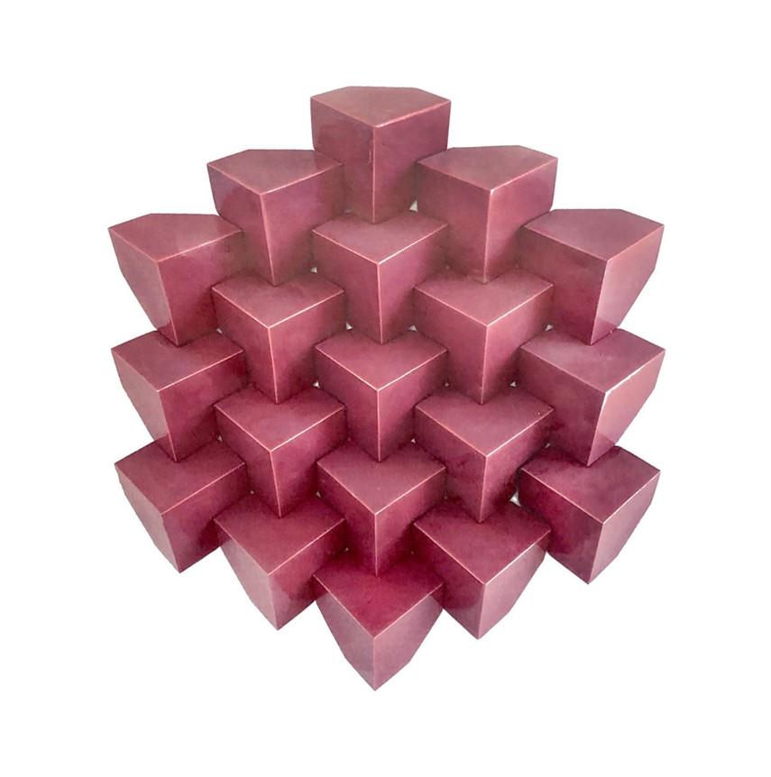 WALL SCULPTURE CERAMIC FABRICATION 19 PIECES (1 of 2)