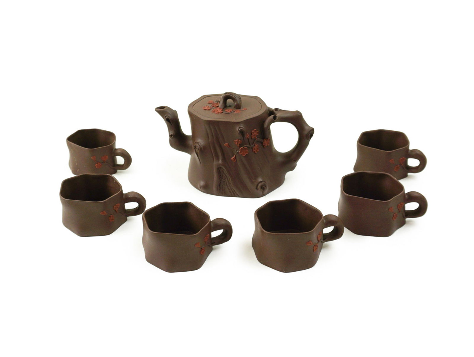 YIXING CLAY TEA SET (1 of 2)