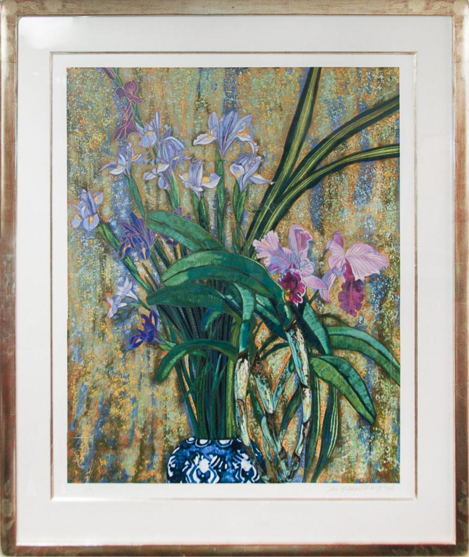 Framed "IRIS " limited edition print 187/275 (1 of 4)