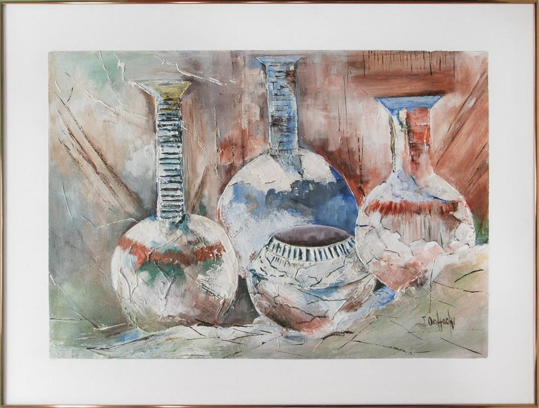 J. OCHOCKI, CHICAGO, 20TH CENTURY, OIL ON CANVAS (1 of 7)