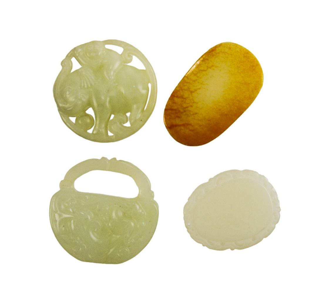 Group of Four Jade Carvings (1 of 5)