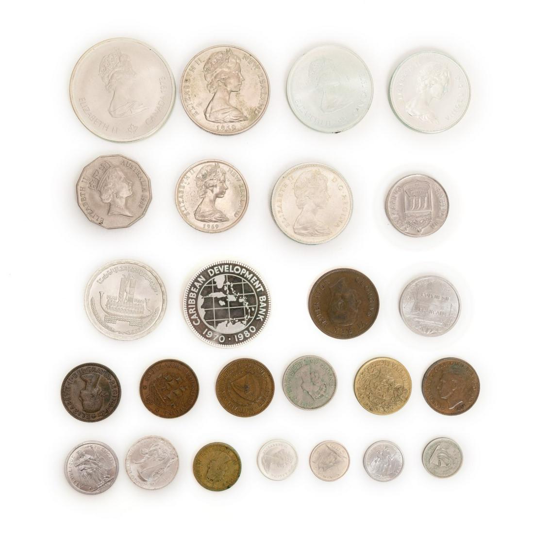 Canada/Olympics Montreal/New Zealand etc coins (1 of 6)