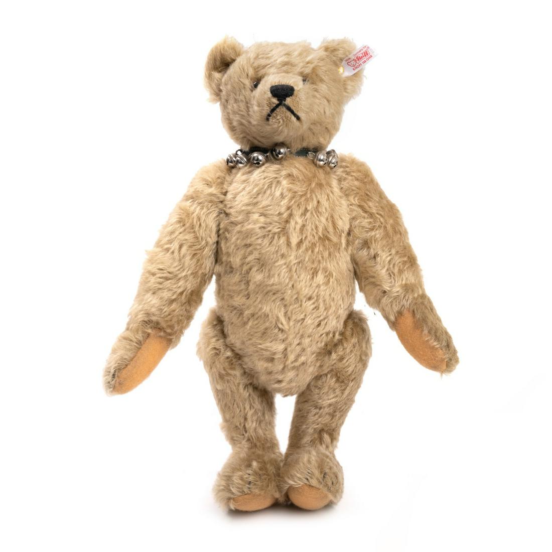 Steiff Bear- Jingle Bell Blond Mohair Bell Collar (1 of 6)