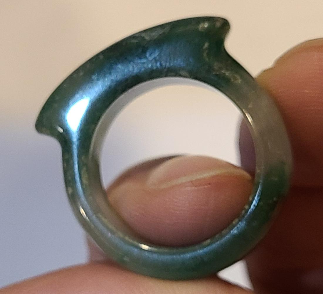 Natural jade ring (1 of 10)