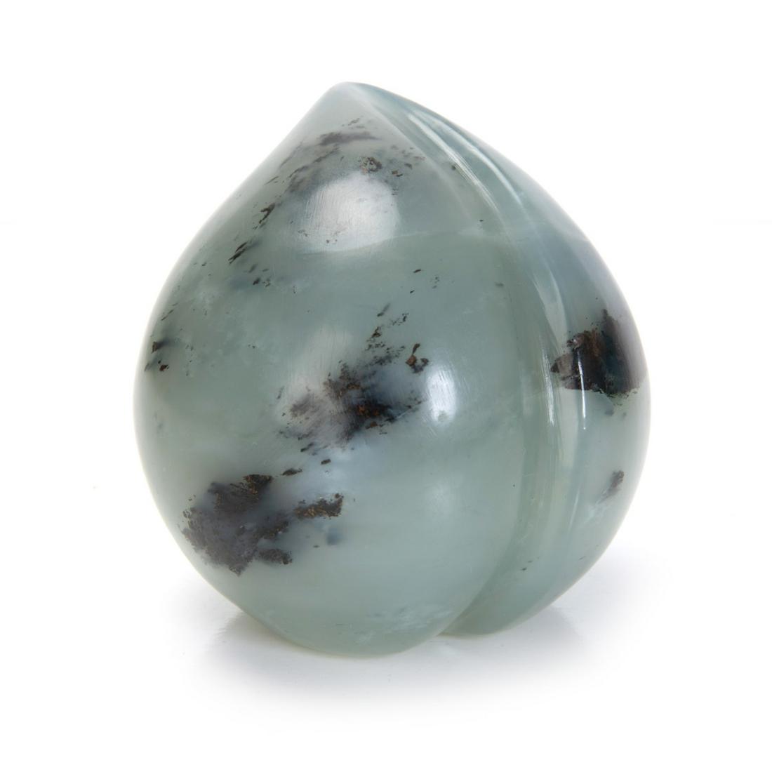 JADE PEACH SHAPED PAPER WEIGHT (1 of 6)