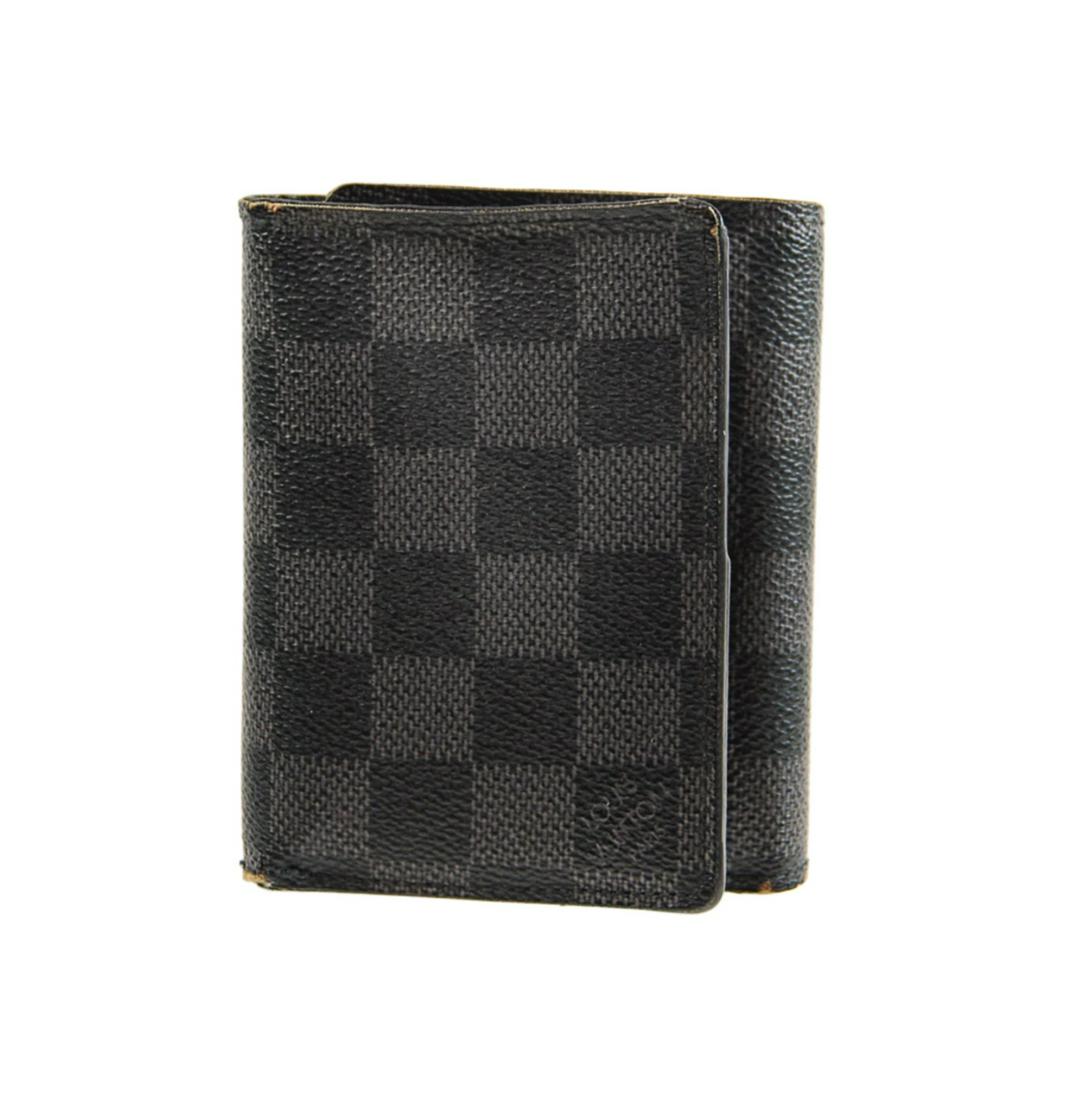Louis Vuitton Damier Graffit Trifold Card Holder: Louis Vuitton Damier Graffit Trifold Card Holder 4 1/4in(10.7cm) W:3 1/4in(8.2cm)