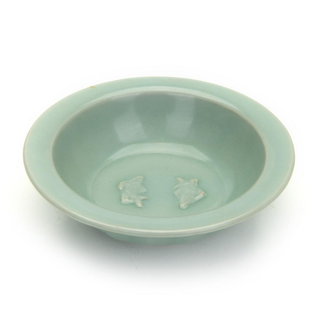 CHINESE CELADON FISH DISH (1 of 6)