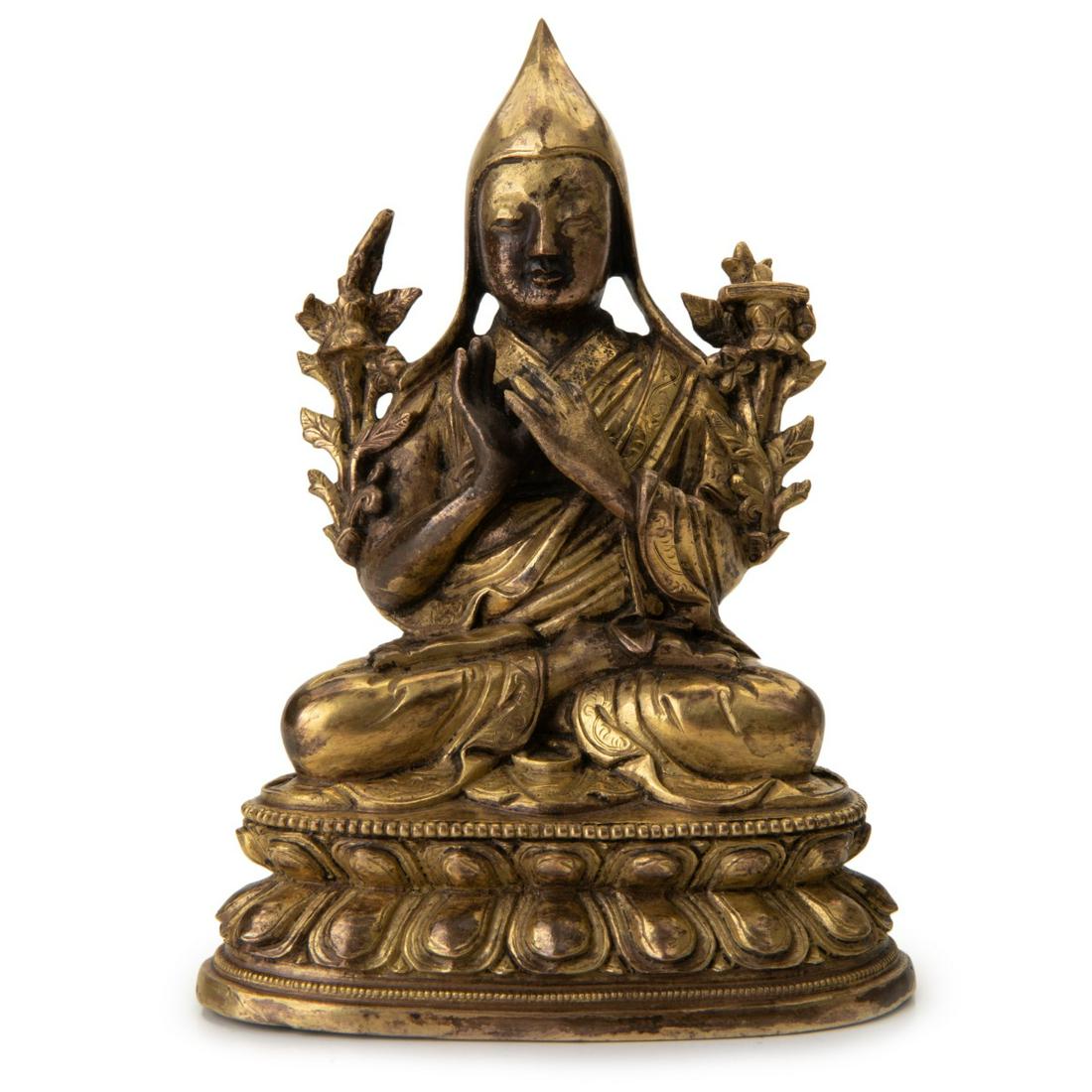 CHINESE BRONZE DEITY (1 of 6)