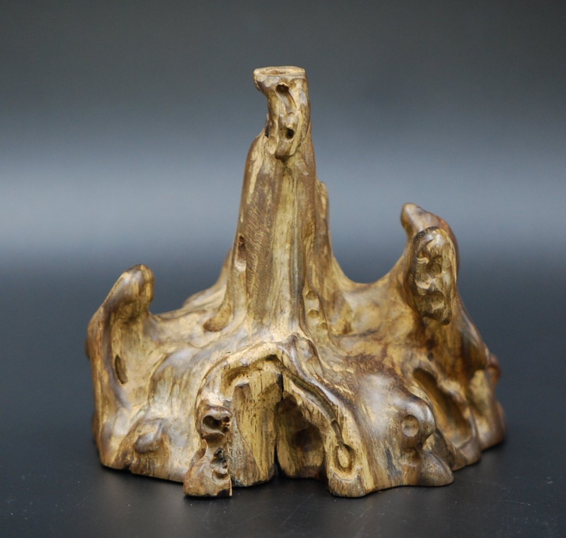 HUANGHUALI BRUSH STAND (1 of 2)