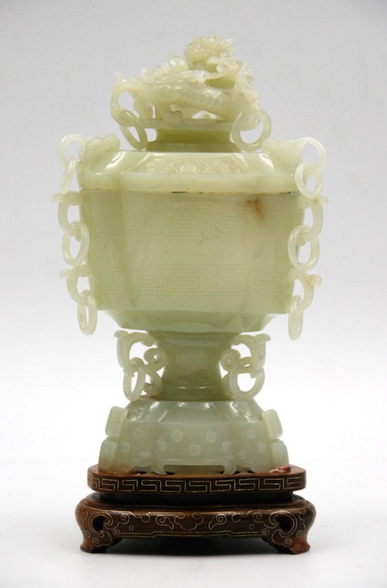 JADE CARVING URN (1 of 4)