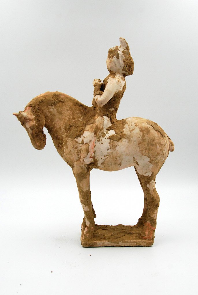 HAN DYNASTY MUSICIAN ON HORSE (1 of 5)