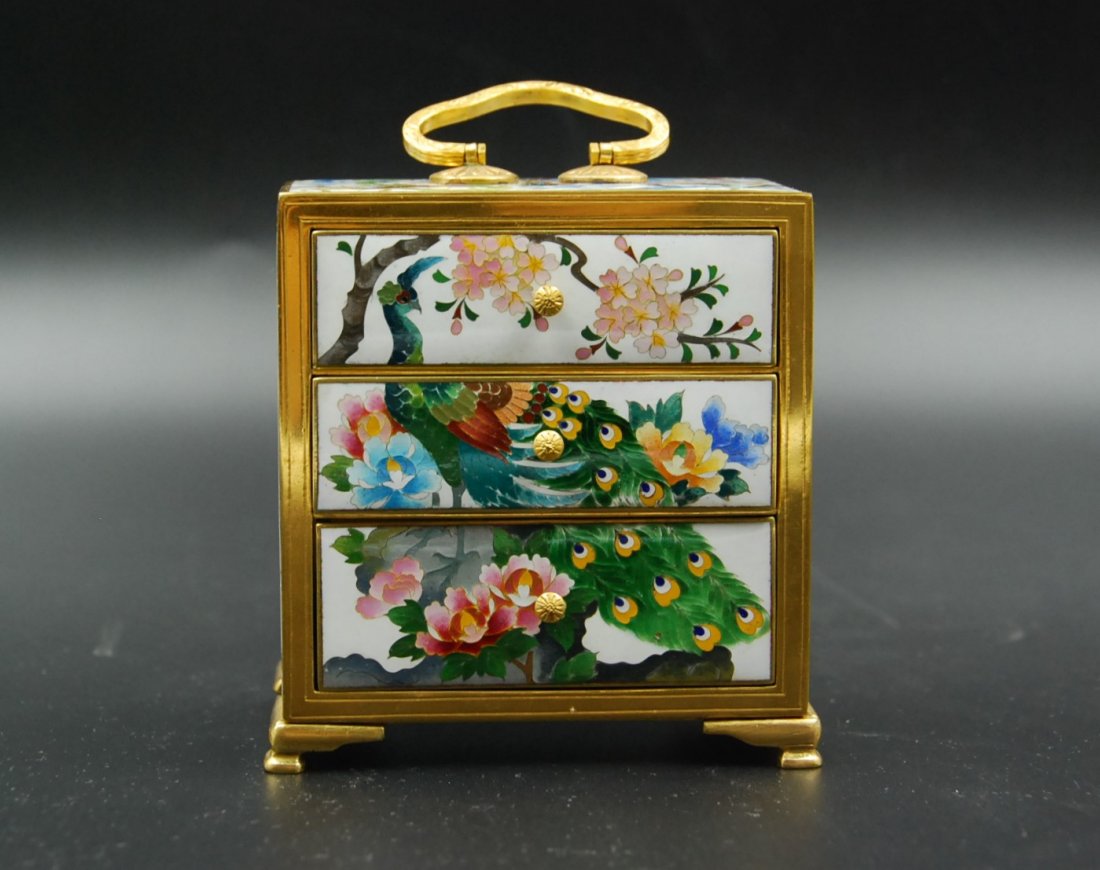 ENAMEL JEWELRY BOX (1 of 5)
