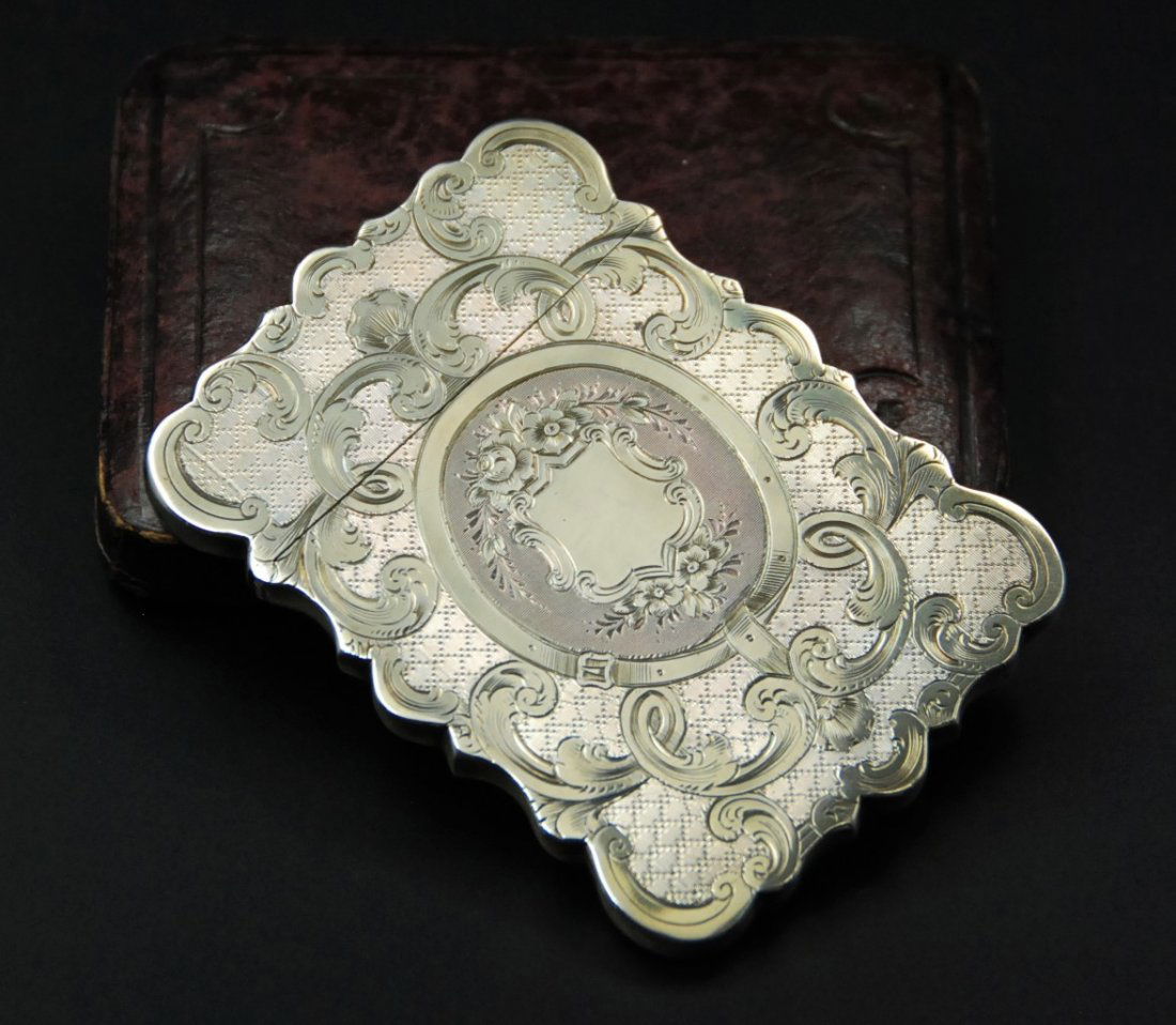 SILVER BUSINESS CARDHOLDER (1 of 1)