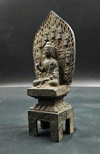 MING DYNASTY IRON BUDDHA (1 of 1)