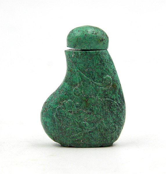 TURQUOISE SNUFF BOTTLE (1 of 2)