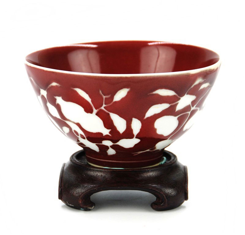 RED GLAZE BOWL (1 of 3)
