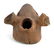 JAPANESE EARTHENWARE HANIWA DOG HEAD - 3