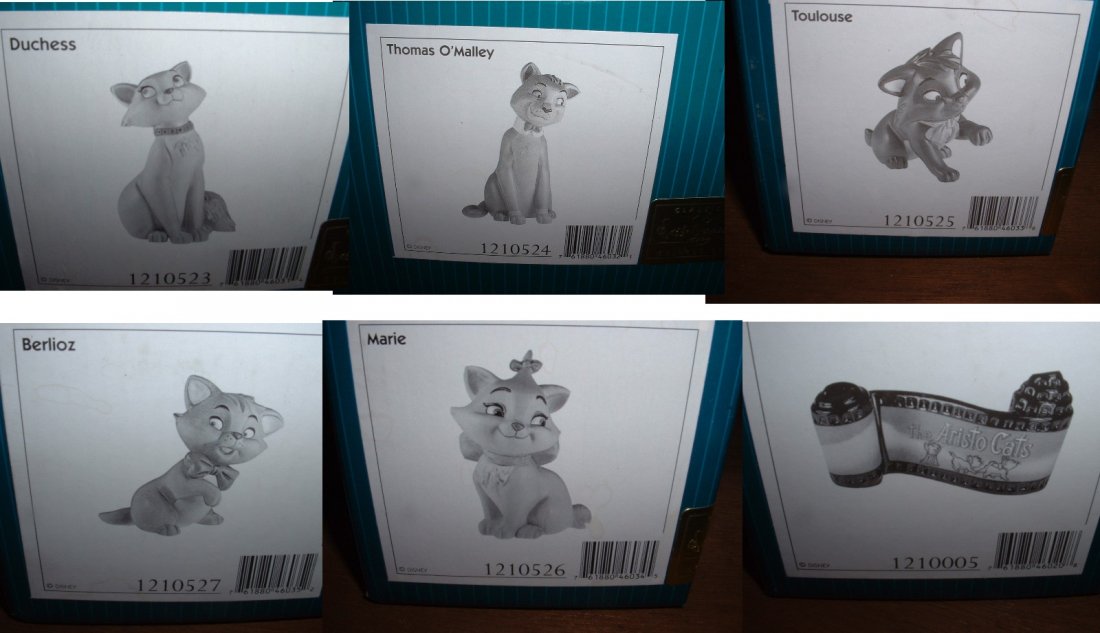 Disney's Aristocats - WDCC (X6) (1 of 10)