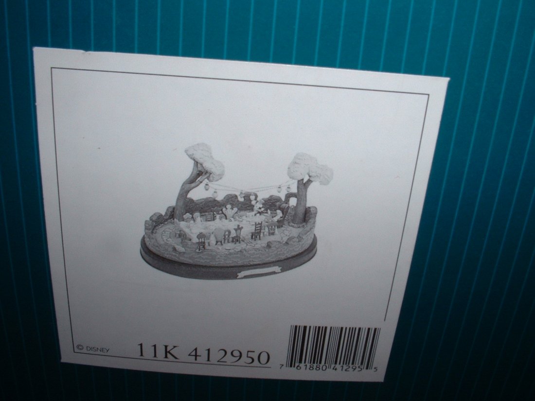 Disney's Alice in Wonderland - WDCC: A Tea Party in Wonderland - 11K412950 Limited Edition 1628/4500