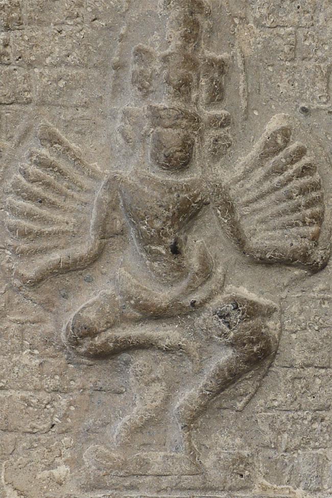 19thC or earlier Thai or Cambodian tablet. Lots of: 19thC or earlier Thai or Cambodian tablet. Lots of detail. 3 inches tall